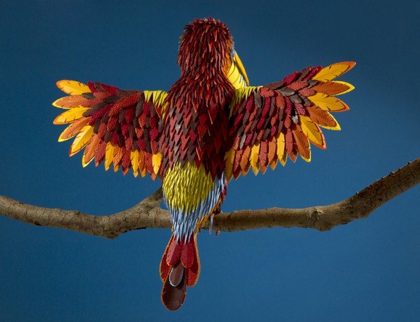 Hermès, animali in pelle colorati