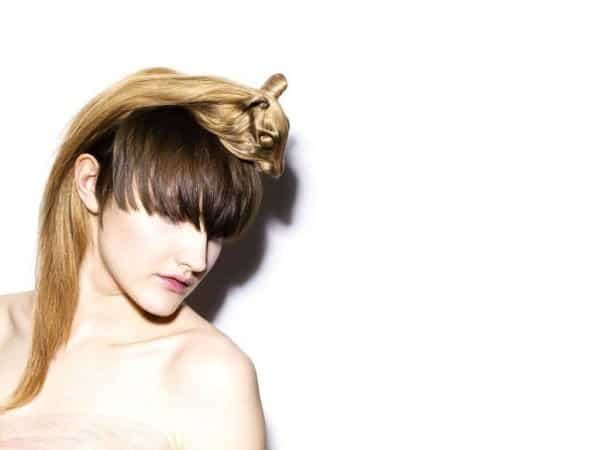 Strane pettinature capelli