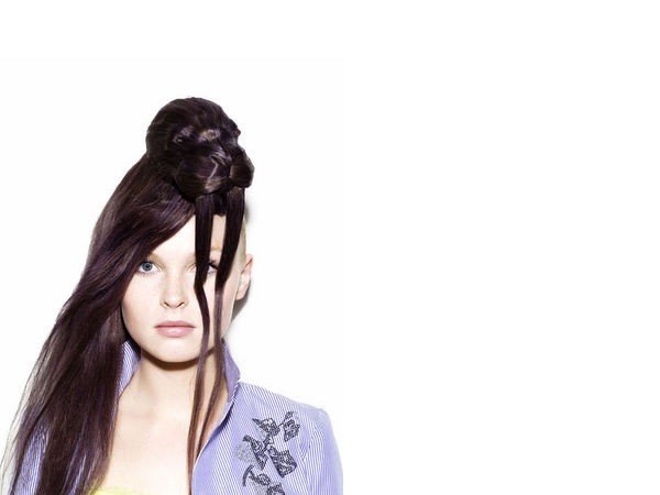 Strane acconciature capelli