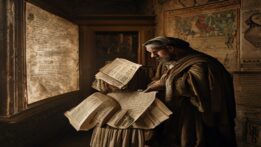 Immagine illustrativa generata con AI per: Manoscritto Arturiano da 750 anni all'asta: potrebbe diventare patrimonio pubblico