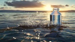 Immagine illustrativa generata con AI per: Acqua potabile dal mare: la tecnologia solare più economica delle bottiglie