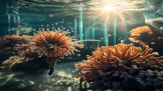 Immagine illustrativa generata con AI per: Coralli resistenti al riscaldamento globale scoperti in 8 Paesi